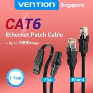 Vention CAT6 Round Flat RJ45 Top Ethernet Cable CAT 6 Gigabit High Speed Network Lan Cable
