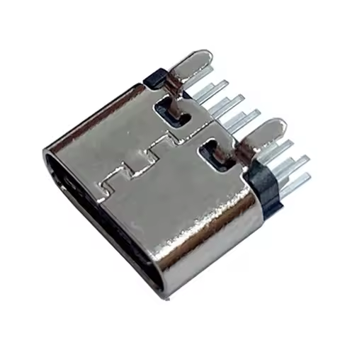 5PCS 16Pin Vertical Female Type C USB Socket Connector USB3.1 TYPE-C 16P PCB H6.5 Vertical Plug USB 