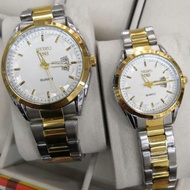 JAM TANGAN BRAND SEIKO5+ORIANT COUPLE WATCH