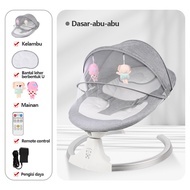 [ Ready Stock ] With Remote Control Ayunan Bayi Bouncer Elektrik Baby Swing Otomatis/tempat tidur ba