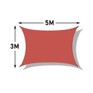 420D sun shade sail 95% UV protection waterproof All sizes triangles and squares and rectangle Color