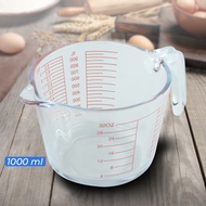 Measuring Cup Microwave Heating Glass ml OZ Cup 1000ml/measuring Cup Glass Measuring Cup 1000ml Measuring Cup/Glass Measuring Cup/1000ml Glass Measuring Cup – Labolatorium Chemistry Cup Various Sizes Resistant Microwave Hot