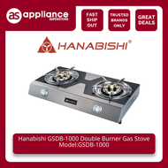 Hanabishi GSDB-1000 Double Burner Gas Stove