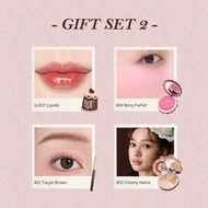 [NEW]Flower Knows makeup gift set includes คอนซีลเลอร +ดินสอเขียนคิ้ว +ลิปสติก หรือ ไพรเมอร์ +บลัชออ