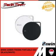 BIWIN AMBER PM2000 PORTABLE SSD (BLACK)
