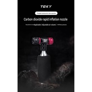 Buyer Bicycle Carbon Dioxide Inflator Mouth Road Mountain Bike Portable CO2 Gas Cylinder Inflator Jo