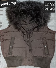 rompi tebal/vest gelembung/bulang remaja-dewasa second/preloved thr1ft