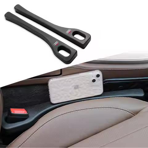 1pair Car Seat Gap Filler Leak-proof Filling Strips For Audi A3 A4 B8 8P B9 8V B6 A5 B7 A1 A6 C6 Q3 