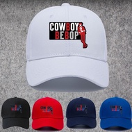 Tersedia dalam stok Bounty Hunter Cowboy Bebop Anime Jepun Jetes Spike Merchandise Topi Besbol