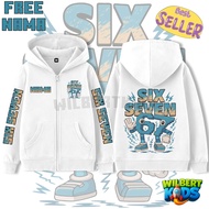 NEW SIX SEVEN 67 BRAINROT Kids Zipper Jacket / Six Seven67 Brainrot Free Name Kids Zipper hoodie rea