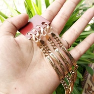 Gelang Rantai Plat Swasa ( Kuning Selamanya )