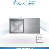 VOLK ILEX WHM7540 KITCHEN SINK HANDMADE / BAK CUCI PIRING