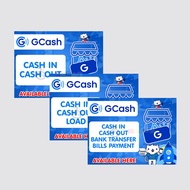 Gcash Tarpaulin: Cash In/Out, Load, Bank Transfer, and Bills Payment