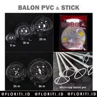 (ECER) balon bobo ball PVC untuk buket