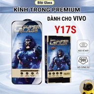 Vivo Y17S premium full screen tempered glass bibi phone screen protector