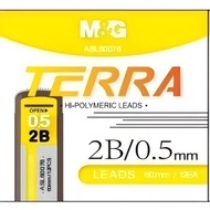 M&G PENCIL LEADS 0.5MM 2B HI POLYMERIC - 10033190/ASL60076