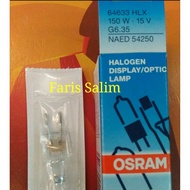Halogen lamp nut (capsule) 150W 15V type: 64633 HLX Osram Germany