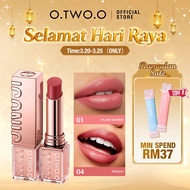 O.TWO.O Haute Lipstick Moisturizing /Gincu Pelembap 8 Warna 75% High Concentration Essence Covers Li