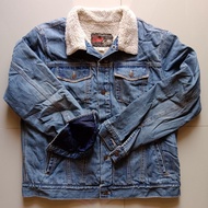 0OLD NAVY VINTAGE Jacket SZ.L Second-Hand Men's Denim In Good Condition