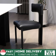 Dining Chair Home Minimalist Designer Chair Restaurant Island Chair Solid Wood Chair