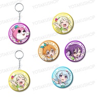 GANTUNGAN Pin Pin Or Keychain Keychain 58mm Bang Dream Hello Happy World Series 1 YOTAKUSHOP