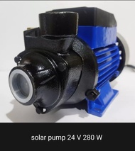 สินค้าขายดี Solar pump 24V 280W outlet 1" ปั๊มน้ำ โซล่าเซลล์ ต่อจากแผงโซล่าร์หรือต่อแบต 24 โวลต์ 280 วัตต์ ปั๊มหอยโข่ง ปั๊มหน้าหมู (เฉพาะปั๊มไม่รวมแผง)