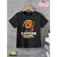 [FREE NAME] Children's T-shirt with ANOMALY CAFEIN LOADING Motif Premium Material UNISEX