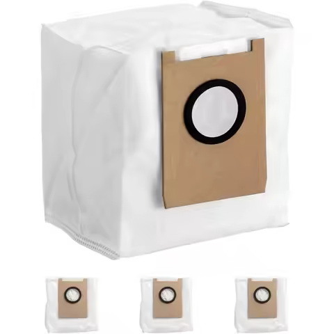10PCS Non-Woven Dust Bags for Anker Eufy E20 E25 E28 Robot Vacuum Cleaner Dust Bag 3L Large Capacity