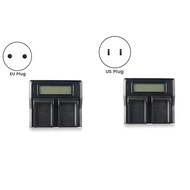 ENEL14 LCD Digital Double Charge Charger For Nikon D3200 D3500 D5100 D5200 Replaceable Panel Seat Ch