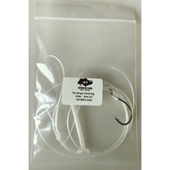 Single Top Hook Fishing Rig 40lbs Dupont leader