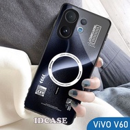 HP Glitter Glass Softcase for VIVO V60 New 2025 - Casing VIVO V60hp - k74