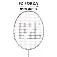 FZ FORZA FZ FORZA Badminton Racket NANO LIGHT 6 A 5U – (Stringing service included – Please read det