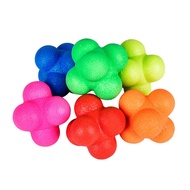 cod 6PCS Sports Reaction Ball Agility Speed Reflex Training Rubber Bounce Improve Hand Eye Coordinat