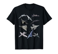F22 Raptor F18 Hornet F4 Tomcat F35 F15 F16 F117 A10 F4 T-Shirt
