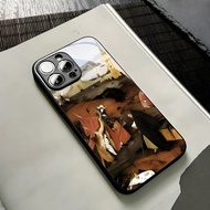 BK-1 Hieronymus Bosch Art Painting Phone Case for Iphone 16 15 13 12 14 11 Pro Max Mini X Xr Xs 8 Pu