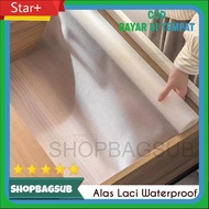 Waterproof Non-Slip Cupboard Drawer Mat Transparent Refrigerator Table Mat Anti-Moisture Drawer Cabi