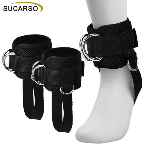 Ankle Straps for Cable Machine, Ankle Attachment for Gym, Ankle-Cuff, Kickback Ankle Strap for Glute