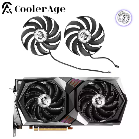 95mm PLD10010B12HH Gaming Graphics Card Fan Replacement For MSI RX 6600 6700 XT RTX306Ti Gaming Tow 