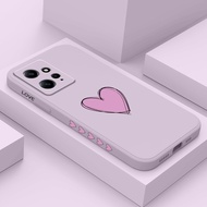 Phone Case For Xiaomi Redmi Note 13 Pro Plus + 4G 5G A Heart Comfortable Feel Cover