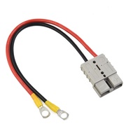 12awg 50a Connector For Anderson Plug Lead To Lug M8 Terminal Charging Connector Cable Electron Beam