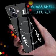 HP Glitter Glass Softcase FOR OPPO A3X A3 A5i NFC - Casing OPPO A3X A3 A3 A5i NFChp - K03