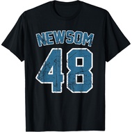 Gavin Newsom 2028 For President Election Campaign Newsom 48 Unisex T-Shirt