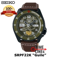 SEIKO5 รุ่น SRPF21K “Guile” STREET FIGHTER LIMITED EDITION ประกันศูนย์ Seiko Thailand 1 ปี