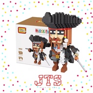 JTS LOZ Pirate Jack 9762 Ship iBlock Fun Diamond Blocks