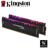 Kingston 16GB / 32GB 3200MHz DDR4 CL16 DIMM XMP HyperX Predator RGB ( KIT OF 2 ) HX432C16PB3AK2