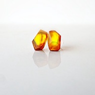 Frames earrings/crystals/gem fire 4-b 醫療鋼耳環 夾式耳環 耳夾醫療鋼耳環 夾式耳環 耳夾