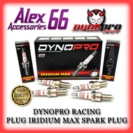 DYNOPRO RACING PLUG IRIDIUM MAX Y15ZR LC135 Y15ZR Y16ZR FZ150 RS150R RSX150 R15 R25 SPARK PLUG