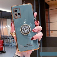 Ốp Điện Thoại Chữ Mạ Điện Cho VIVO Y21 Y33s Y21s Cho VIVO Y21 Y33s Y21s Ốp Điện Thoại Ốp Lưng Pha Lê