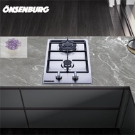 工厂直营｛NEW Deluxe Edition ｝ Onsenburg Gas Stove 2 burner stainless steel Built-In HOB MSD-5102