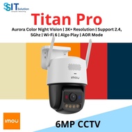 imou Titan Pro 6MP Camera CCTV Aurora Color Night Vision | 3K+ Resolution | Wi-Fi 6 | Algo Play | AO